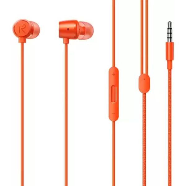 Realme RMA155 Buds 2 Wired Headset (Orange)