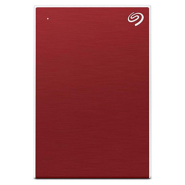 Seagate One Touch 2TB External Hard Drive with Password Protection (Red)