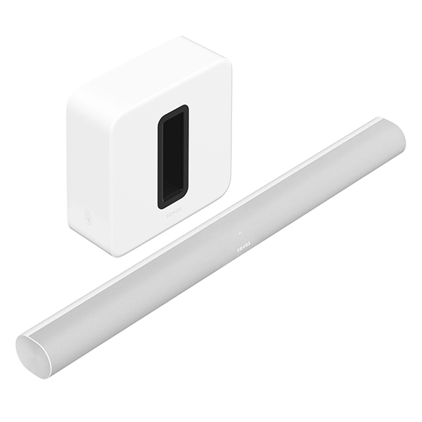 Sonos Entertainment Set - Sonos Arc and Sub (Black) - White