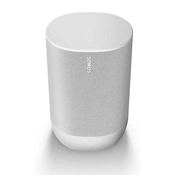 Sonos Move Wireless Bluetooth Portable Speaker (Black) - White