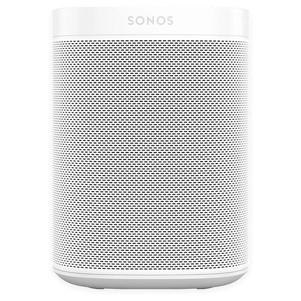 Sonos One Gen 2 Wireless Bookshelf Speaker (Black) - White