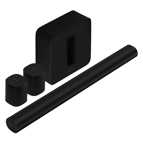 Sonos Surround Set - Sonos Arc, Sub & One SL (Black)