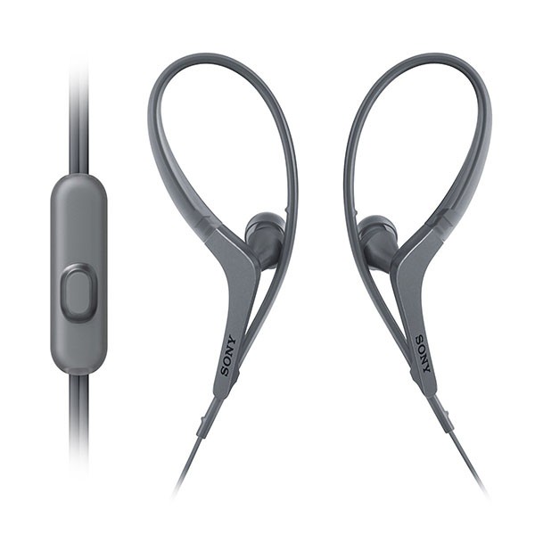 Sony MDR-AS410AP Wired in Ear Headphone with Mic (Black)