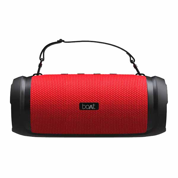 boAt Stone 1508 Portable Bluetooth Speaker (Black) - Red