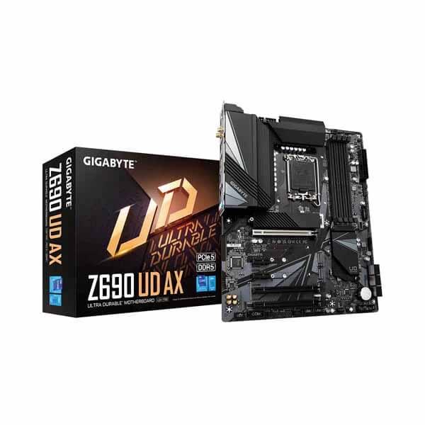 Gigabyte Z690 UD AX (Wi-Fi) Intel Motherboard Supports Intel 12th, 13th & 14th Gen Processors