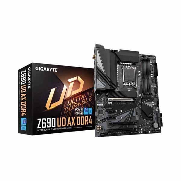 Gigabyte Z690 UD AX DDR4 (Wi-Fi) Intel Motherboard Supports Intel 12th, 13th & 14th Gen Processors