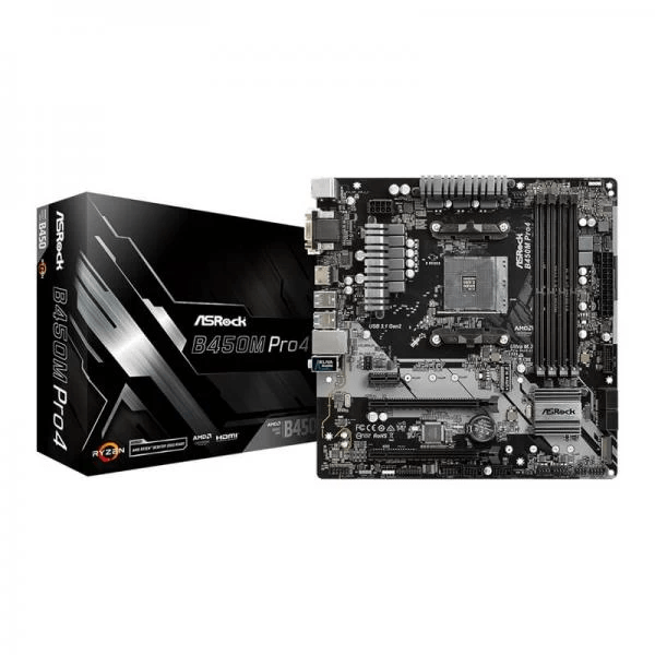 ASRock B450M Pro4