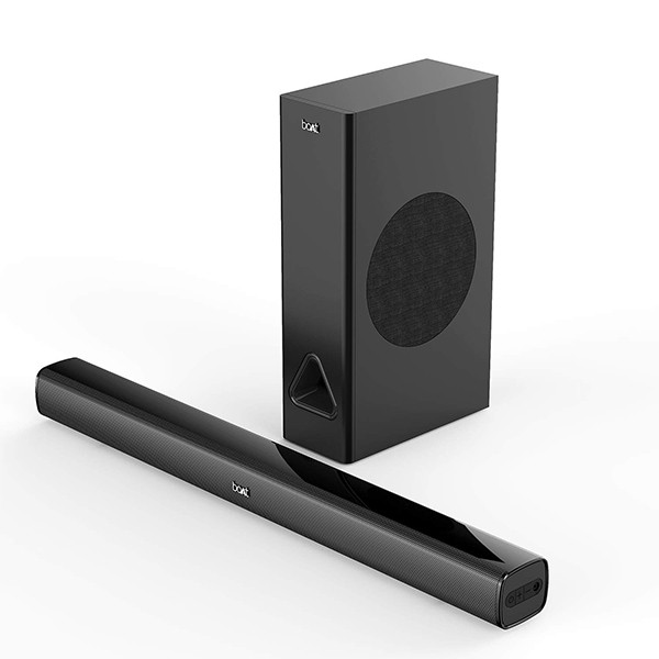 boAt Aavante Bar 1250 80 Watt 2.1 Channel Wireless Bluetooth Soundbar (Premium Black)