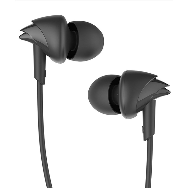 boAt BassHeads 110 Earphone with In Line Microphone (Black)