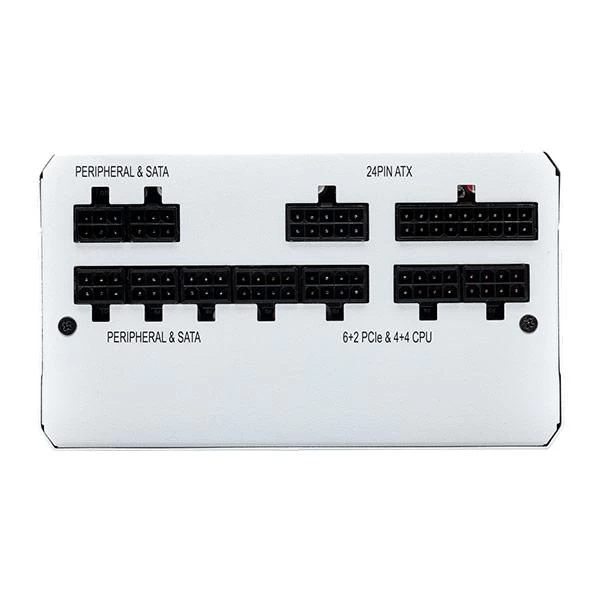 Buy CORSAIR RM750x 80 Plus Gold Fully Modular SMPS (White) at Best