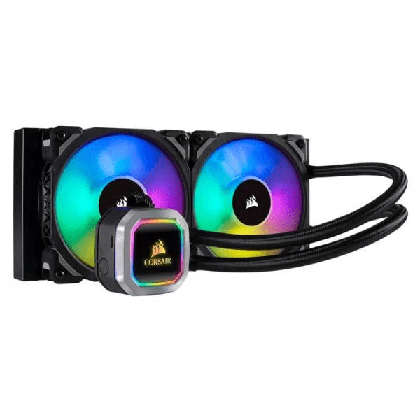 Corsair H100i RGB Platinum CPU Liquid Cooler (Black)