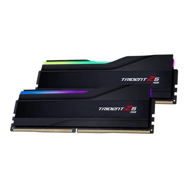 G.Skill Trident Z5 RGB 32GB (16GBx2) DDR5 6000MHz RAM (Matte Black) F5-6000J3636F16GX2-TZ5RK