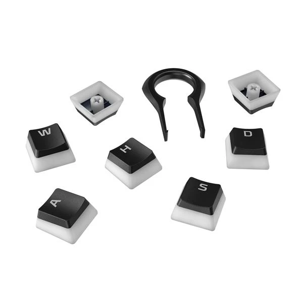 HyperX Pudding PBT Double-Shot Keycaps Set (Black)