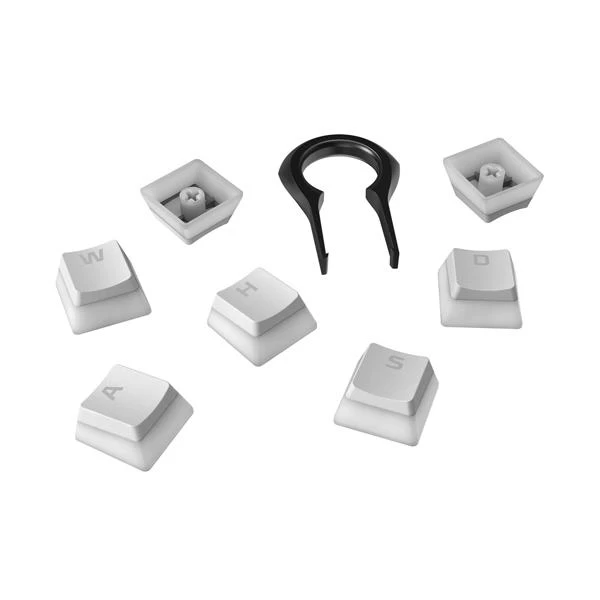 HyperX Pudding PBT Double-Shot Keycaps Set (White)