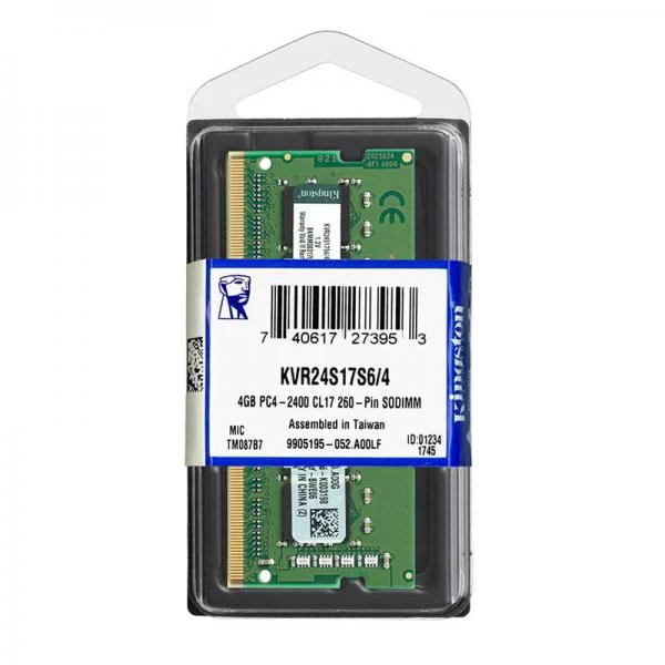 Kingston Value 4GB (4GBx1) DDR4 2400Mhz Laptop RAM