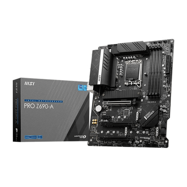 MSI PRO Z690-A DDR5 Pro Series Intel Motherboard Supports Intel 12th , 13th & 14th Gen Processors