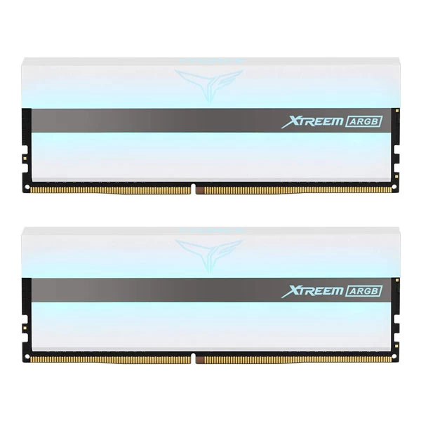 TeamGroup T-Force Xtreem ARGB White 16GB (8GBx2) DDR4 3600MHz Desktop RAM