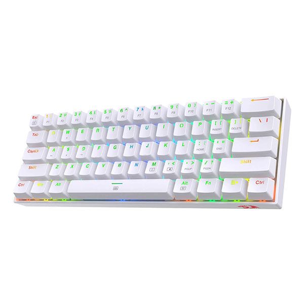 Redragon K630 Dragonborn 60% Wired RGB  Gaming Keyboard White