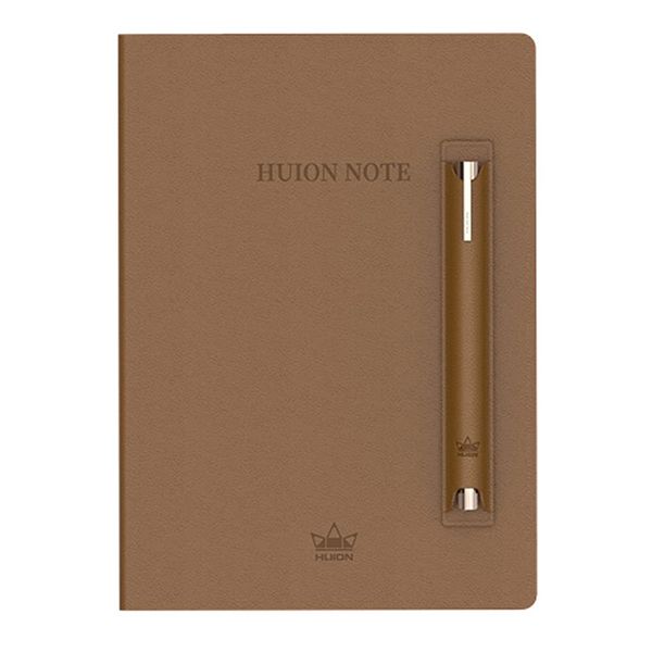 Huion Note A5 Size Smart Digital Notebook for Business, Office, Academics and Art with Scribo 2 (Brown)