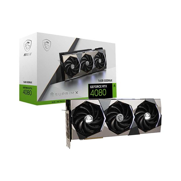 Msi Geforce Rtx 4080 Suprim X 16gb Graphics Card
