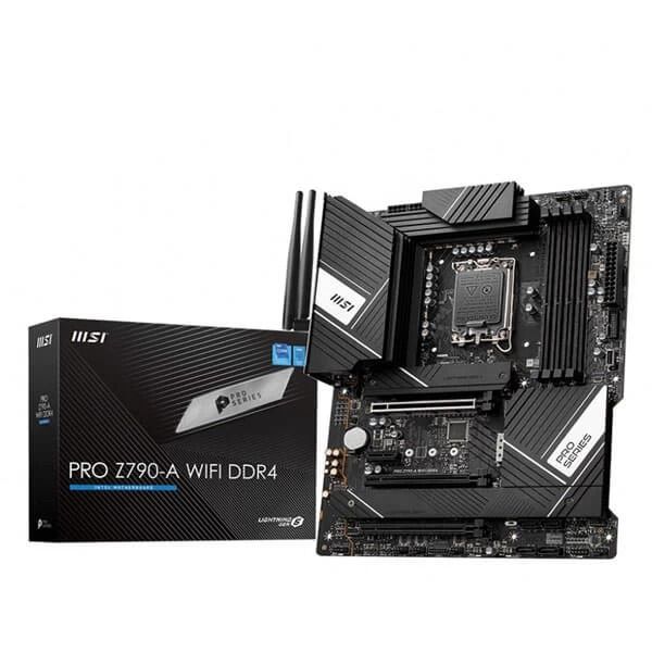 MSI Pro Z790-A WIFI DDR4 Intel Motherboard Supports Intel 12th , 13th & 14th Gen Processors