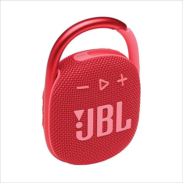 JBL Clip 4, Wireless Ultra Portable Bluetooth Speaker, Black&amp;Orange