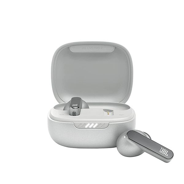 JBL Live Pro 2 True Wireless in Ear Earbuds ANC Earbuds, Silver