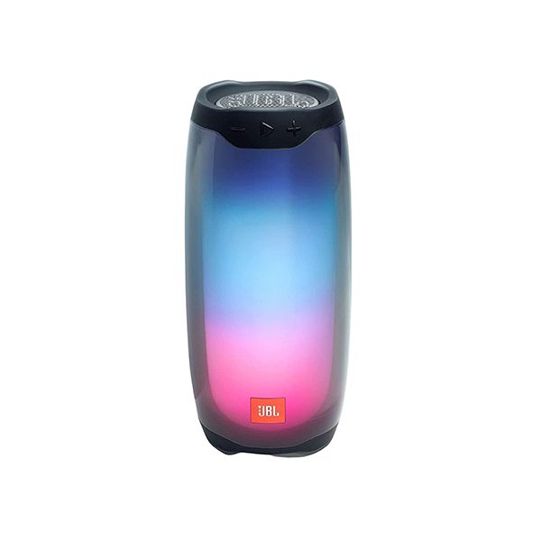 JBL Pulse 4 Portable Bluetooth Speaker with 360 degrees LED lights (Black)