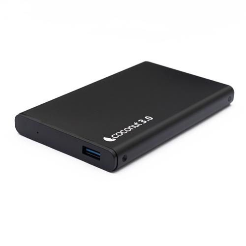 Coconut SC09 2.5" HDD USB 3.0 Strong Metal Body Sata Case free Type C OTG (upto 6TB HDD)