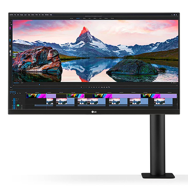 LG 27UN880 27 inch(68.4cm) Ultrafine Ergo 4K-UHD(3840 x 2160) IPS, HDR 400, sRGB 99%, HW Calibration, Speaker (5Wx2), Height/Swivel/Pivot/Extend/Retract, USB - C (Data & Power), HDMI x 2, DP (White)