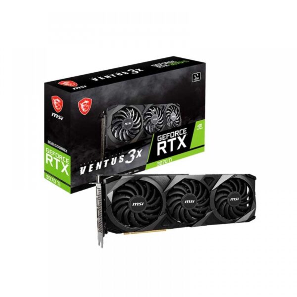 MSI GEFORCE RTX 3070 TI VENTUS 3X 8GB OC GDDR6X Graphics Card
