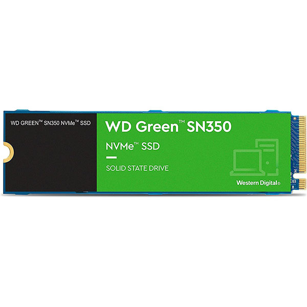 Western Digital Green SN350 480GB M.2 NVMe Gen3 SSD
