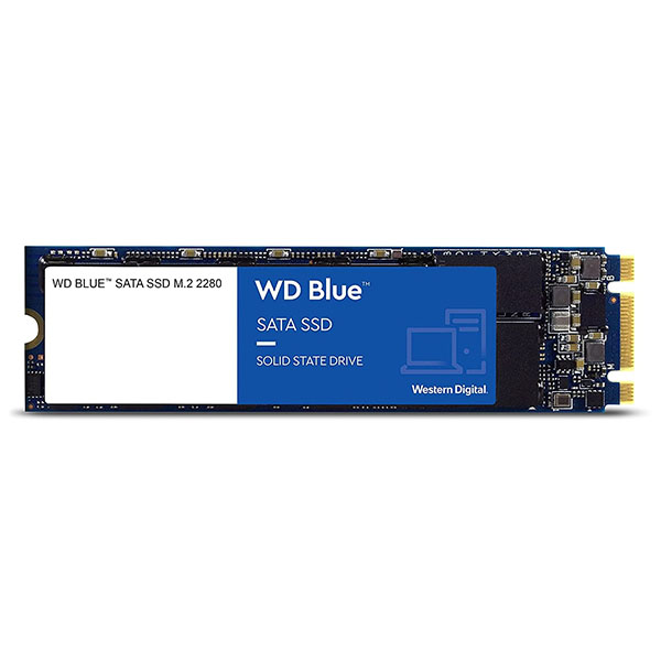 Western Digital WD Blue 1TB m.2 SSD, 560MB/s R, 530MB/s W, 5 Y Warranty