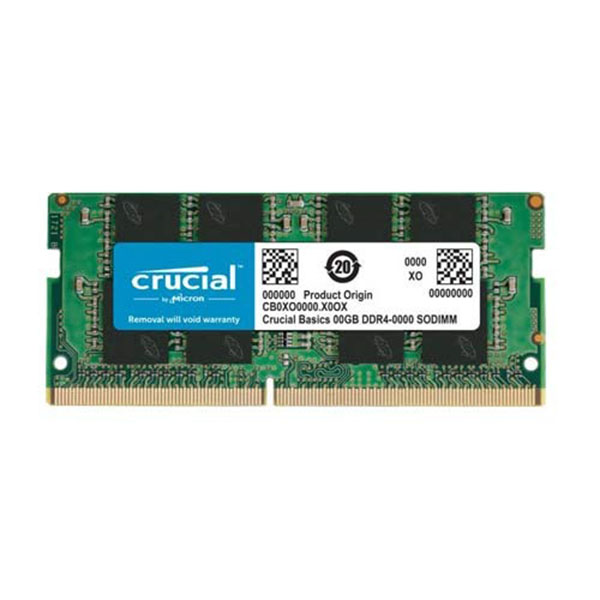 Crucial Basics 4GB DDR4 2666MHZ SODIMM Laptop Memory (CB4GS2666)