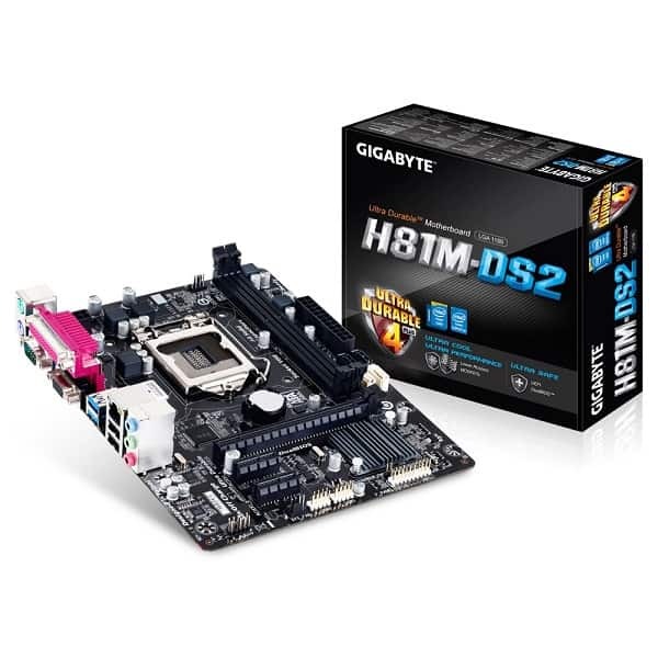 GIGABYTE H81M DS2 Ultra Durable Intel Motherboard