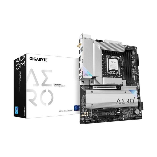 Gigabyte Z790 Aero G Lga1700 Atx Intel Motherboard Supports Intel 12th, 13th & 14th Gen Processors
