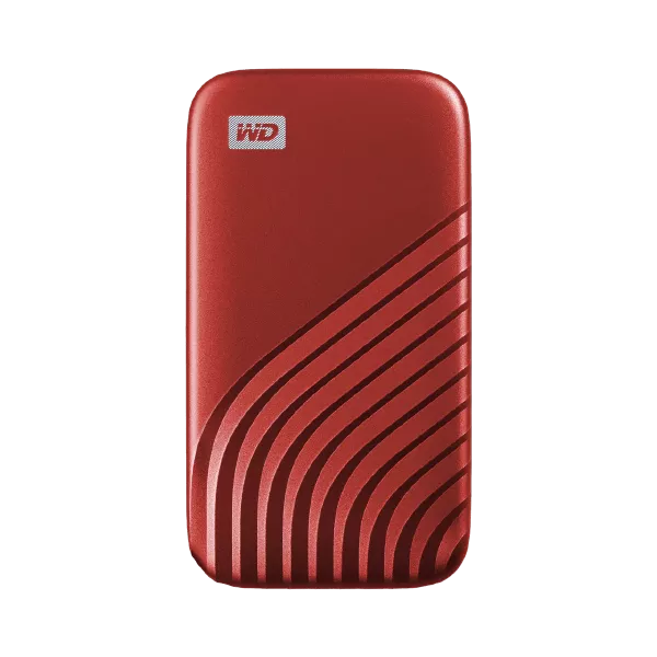 Buy Western Digital My Passport 2TB Portable SSD (Red) at Best
