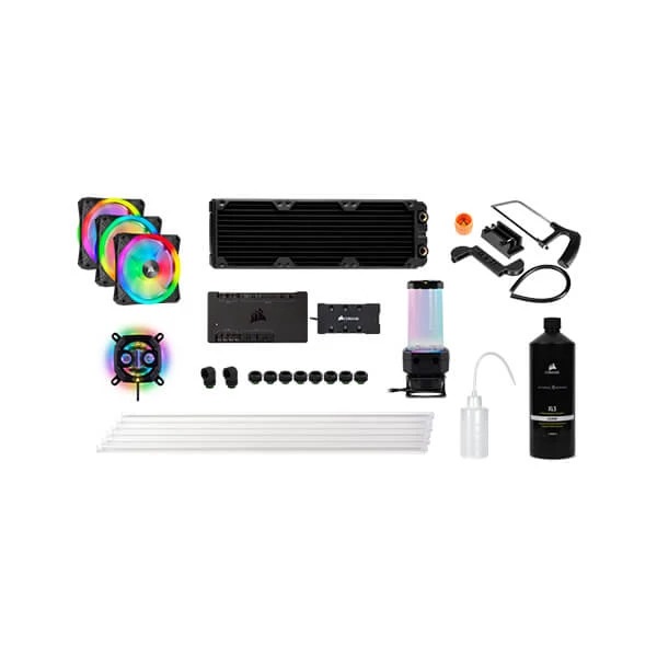 Corsair HYDRO X SERIES iCUE XH305i RGB PRO Custom Cooling Kit (Black)
