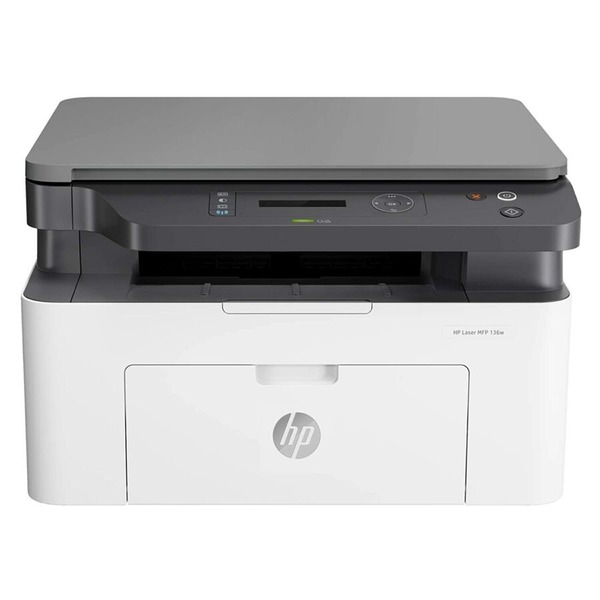 HP Laser 136w Wireless Black & White Multi-Function Laserjet Printer