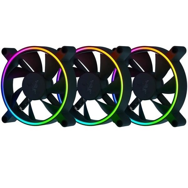 Razer Kunai Chroma RGB 120MM LED PWM Performance Fans - 3 Fans