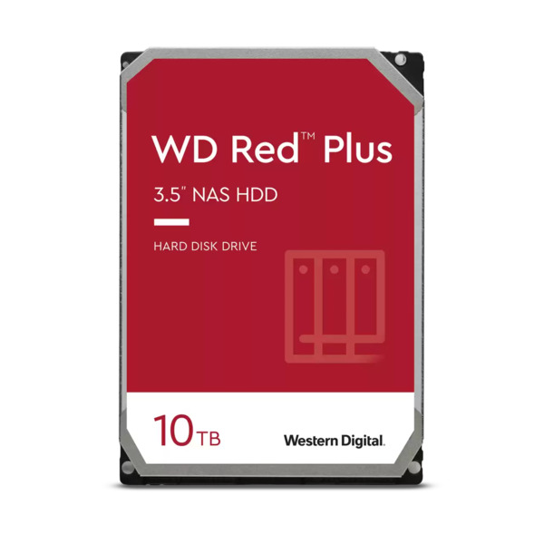 Western Digital Red Plus NAS 10TB 3.5 inch SATA Hard Drive