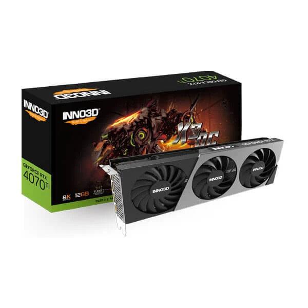 Inno3d RTX 4070 Ti X3 12GB Gaming Graphics Card