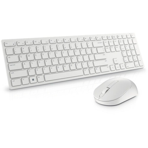 Dell Pro Wireless Keyboard and Mouse - White (KM5221W)