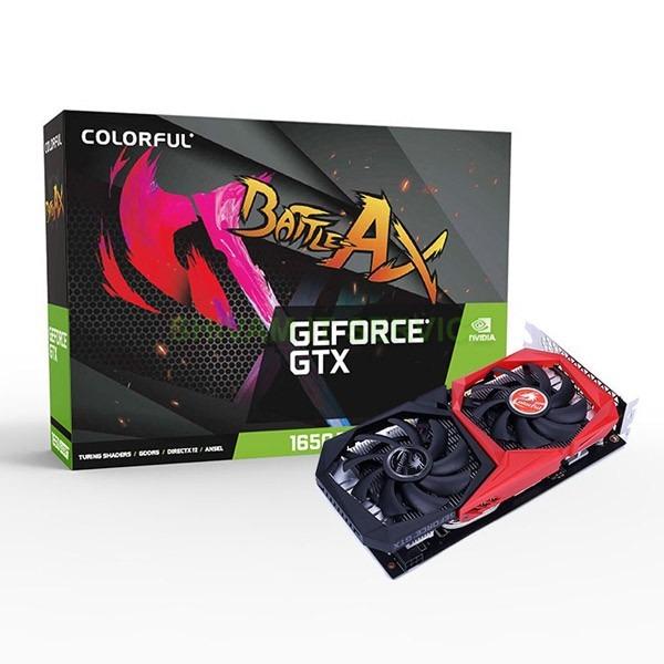 Colorful NVIDIA GeForce GTX 1650 NB 4GD6-V GDDR6 Graphics Card