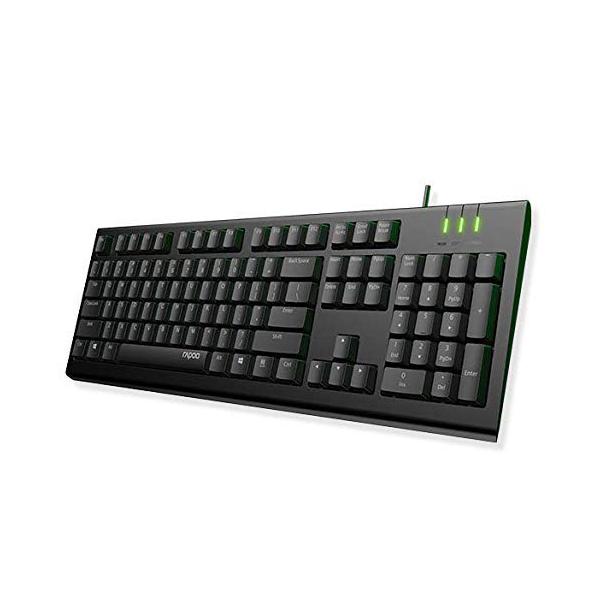 Rapoo NK1800 Spill Resistance Wired USB Keyboard