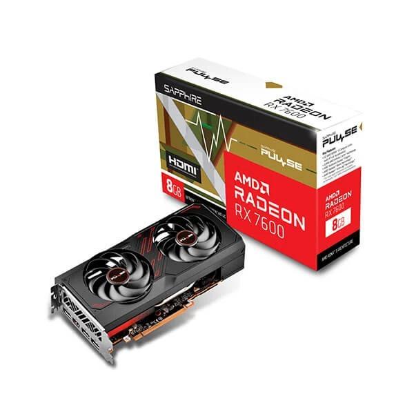 Sapphire Pulse RX 7600 8GB Graphics Card