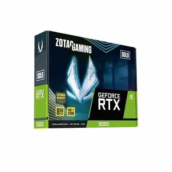ZOTAC GAMING GeForce RTX 3050 Solo 8GB GDDR6 Gaming graphic Card