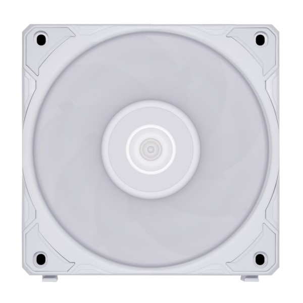 Lian Li Uni Fan P28 Fluid Dynamic Bearing 120mm Case Fan - White - 3 Pack