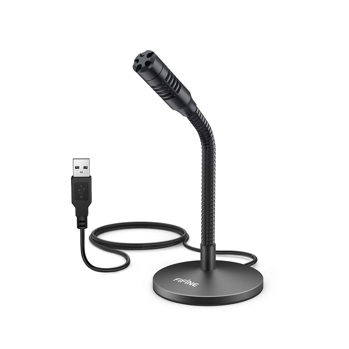 FIFINE K050 Mini Gooseneck USB Microphone