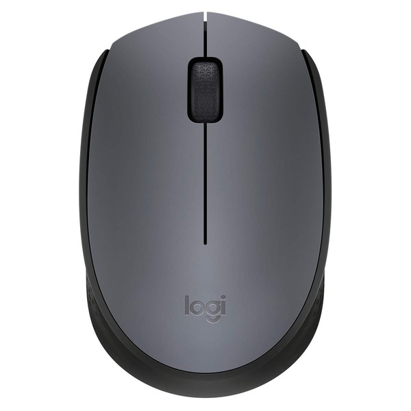 Logitech M171 Wireless Mouse (Grey/Black)